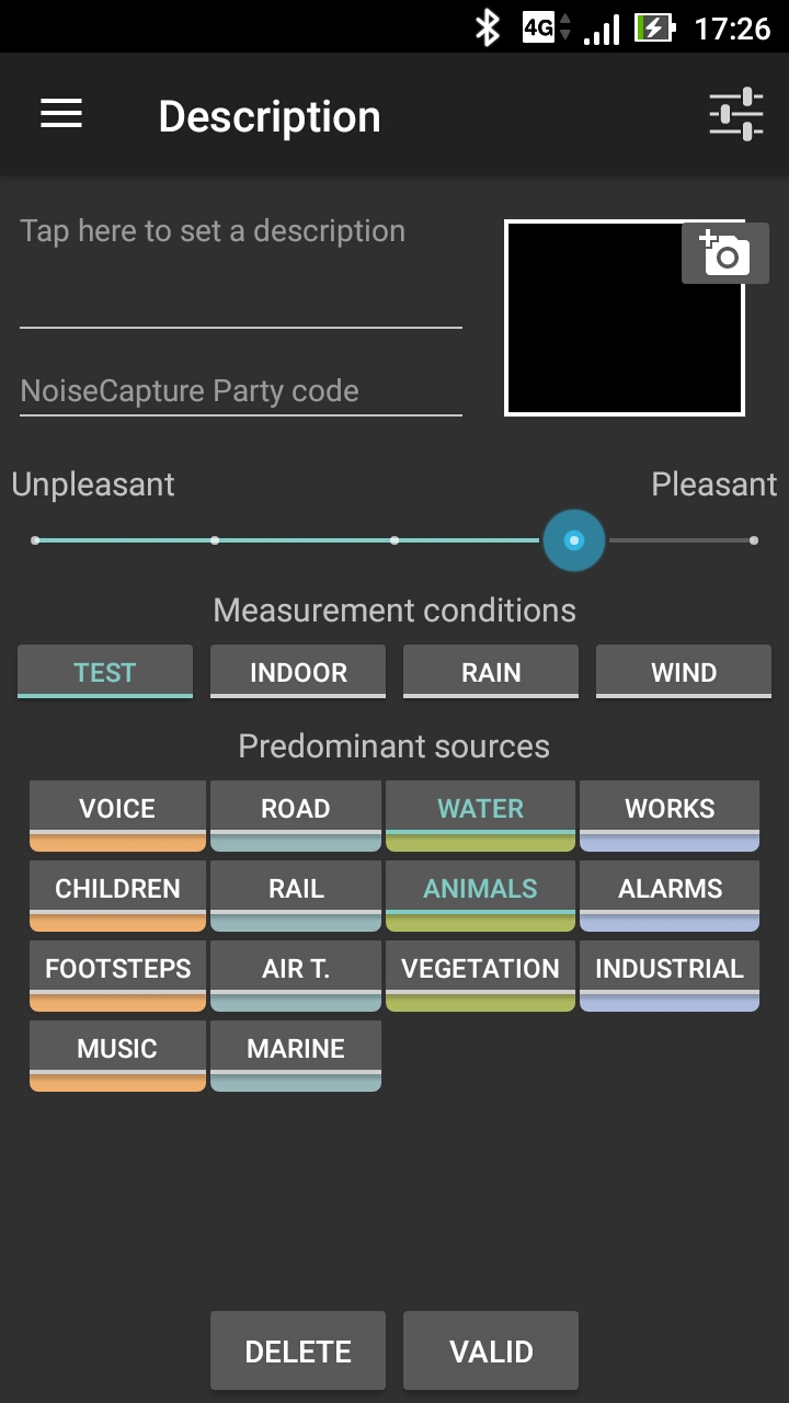 Measure description