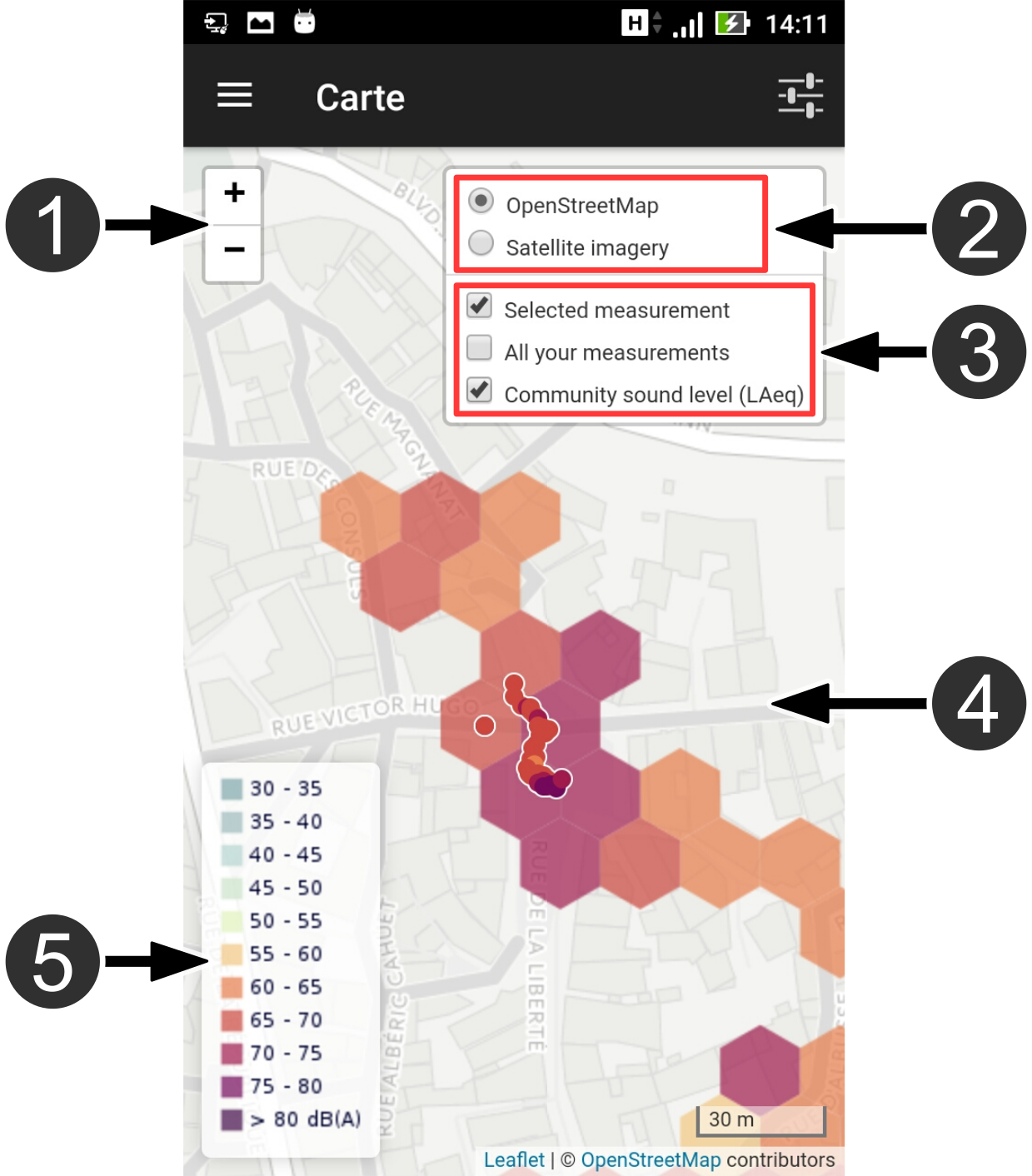 Visualize maps